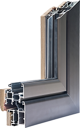 Fiberglass doors frame profile